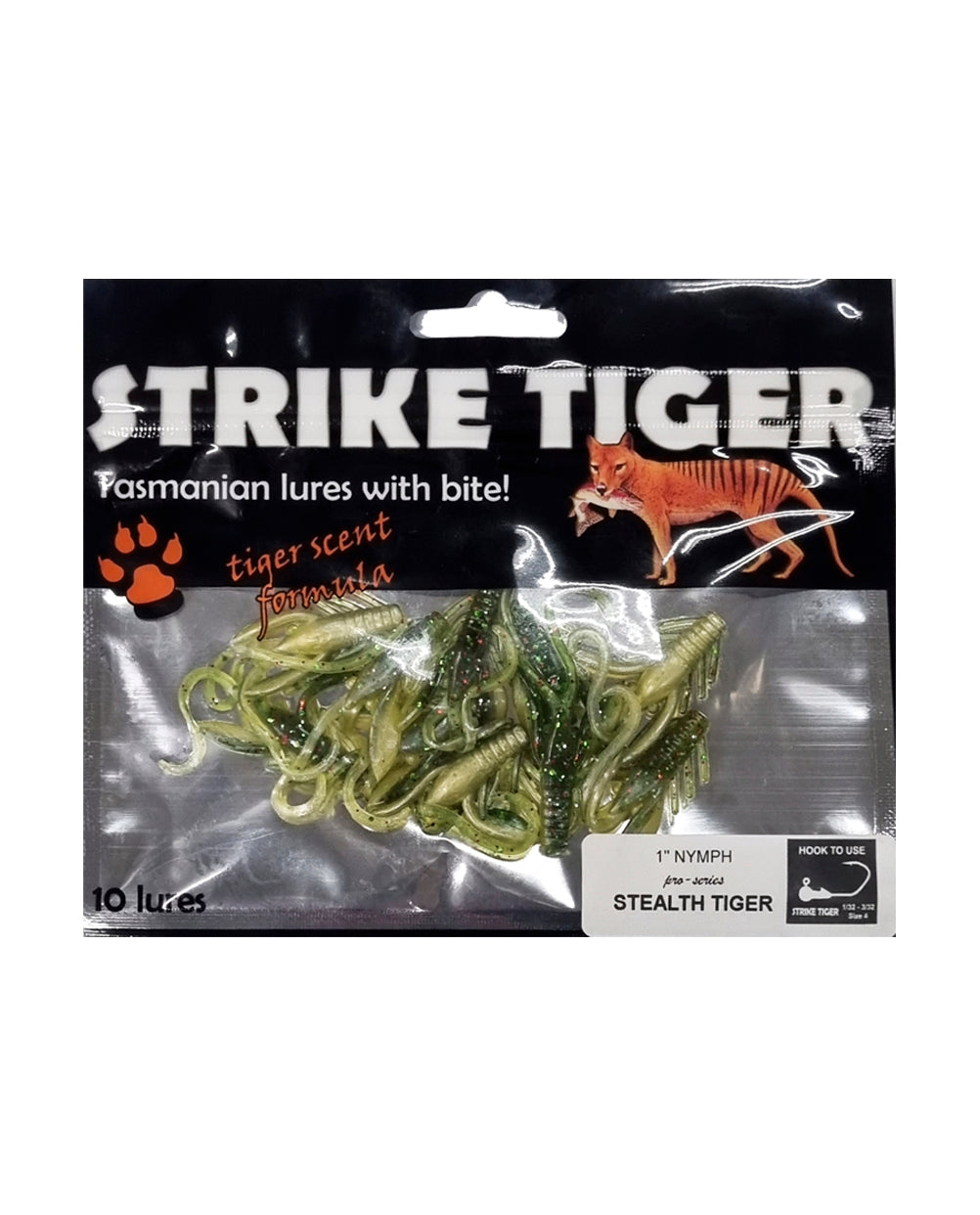 Strike Tiger 1 Nymph Soft Plastic Trout Lure