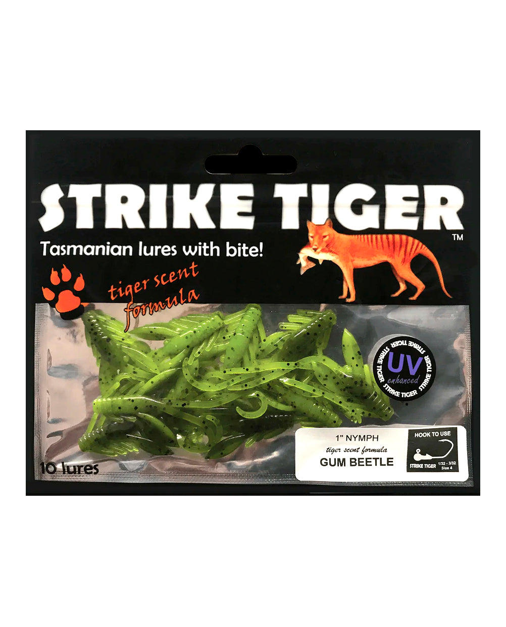 Strike Tiger 1 Nymph Soft Plastic Trout Lure