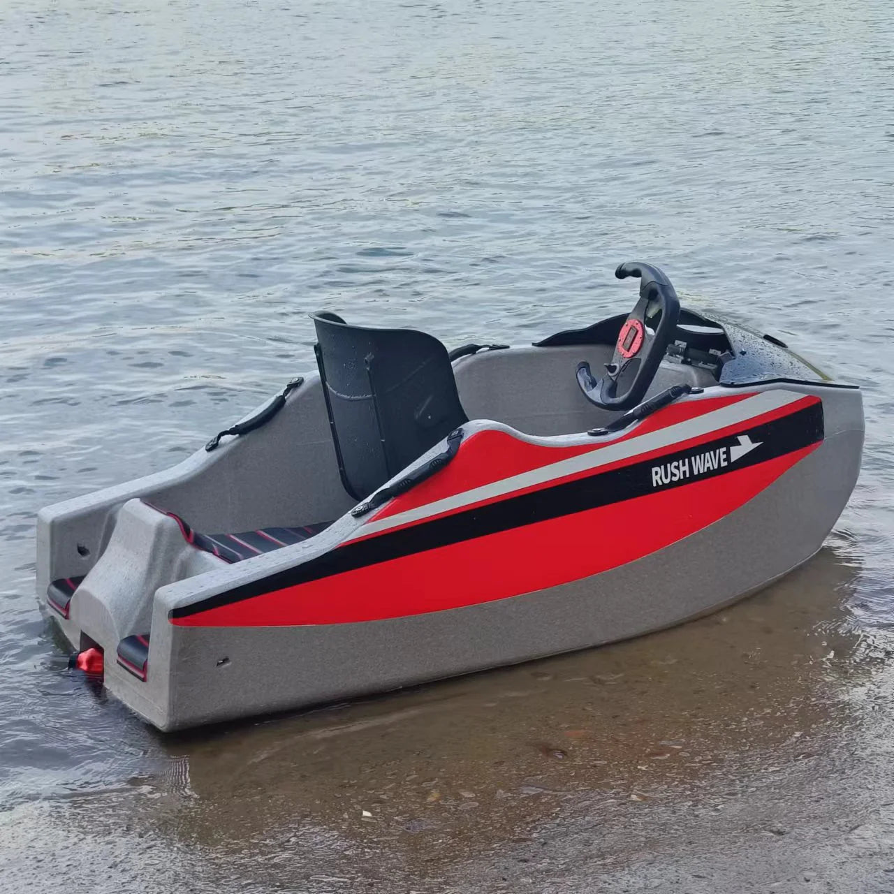 RUSH WAVE | Electric Go Kart Boat| 15KW Mini Jet Boat | K2
