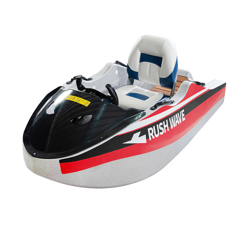 RUSH WAVE | Electric Go Kart Boat| 15KW Mini Jet Boat | K2