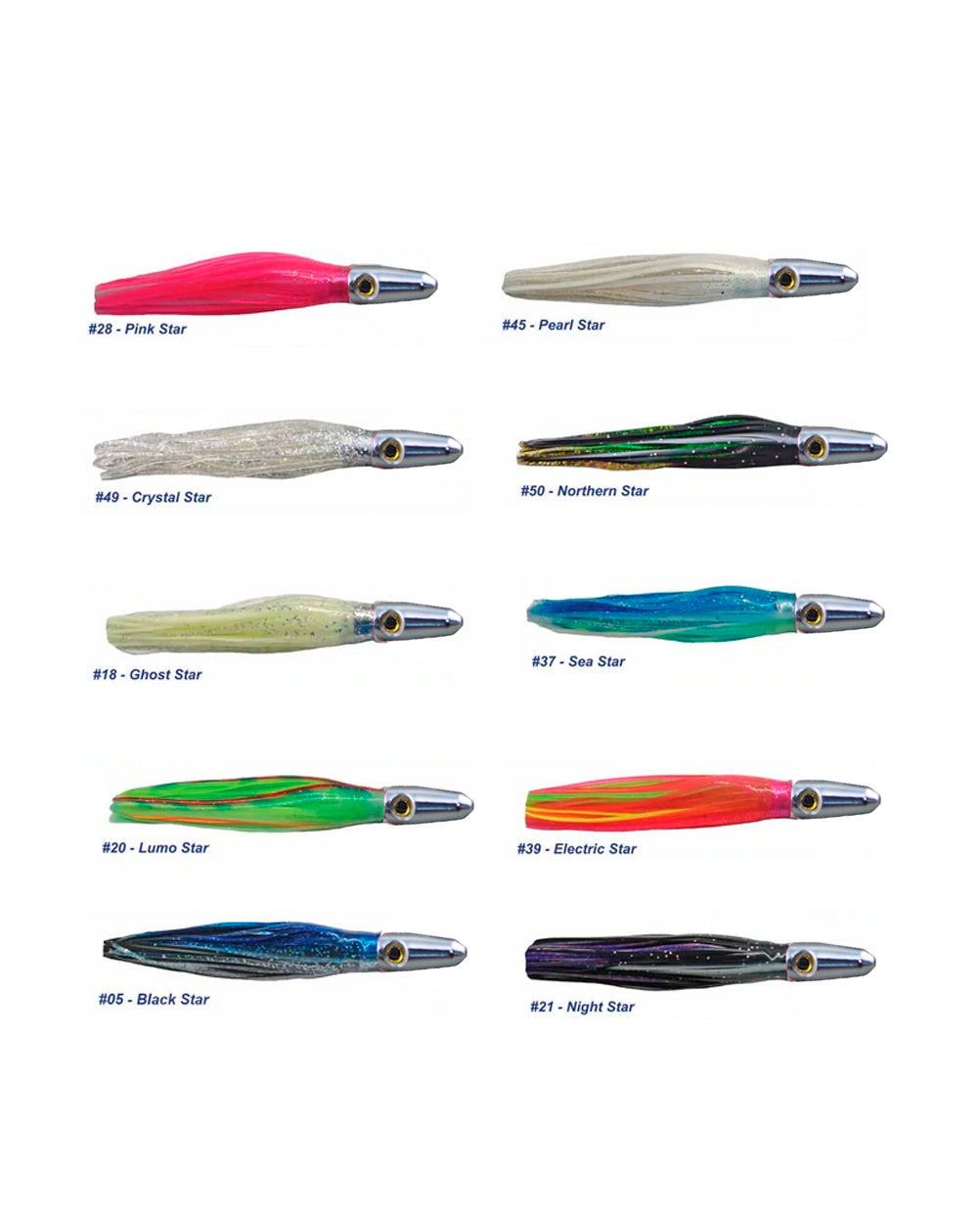 Star Lures Sonic Jet Trolling Lures