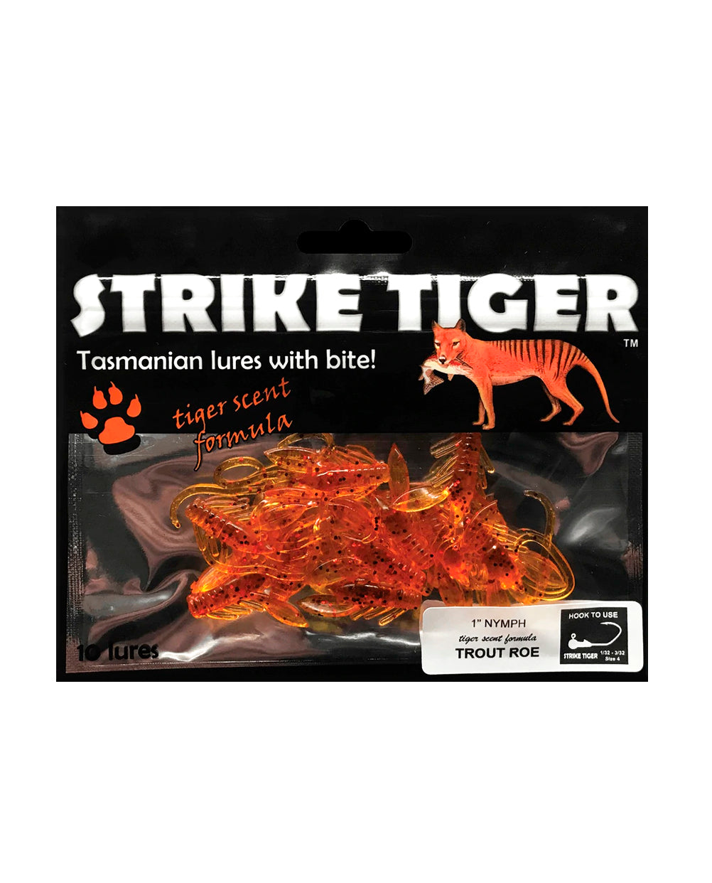 Strike Tiger 1 Nymph Soft Plastic Trout Lure